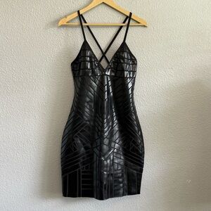 Valiant Paris‎ Bodycon Dress Size Large EUC
